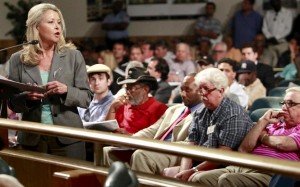 Taxi rule changes Mavis Early spoke in favor of increased taxi regulations.