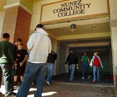 Nunez Community College reopens_2